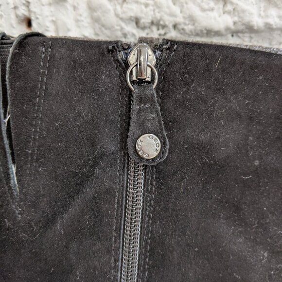 GEOX SUEDE HEELED BOOTS - Picture 4 of 9